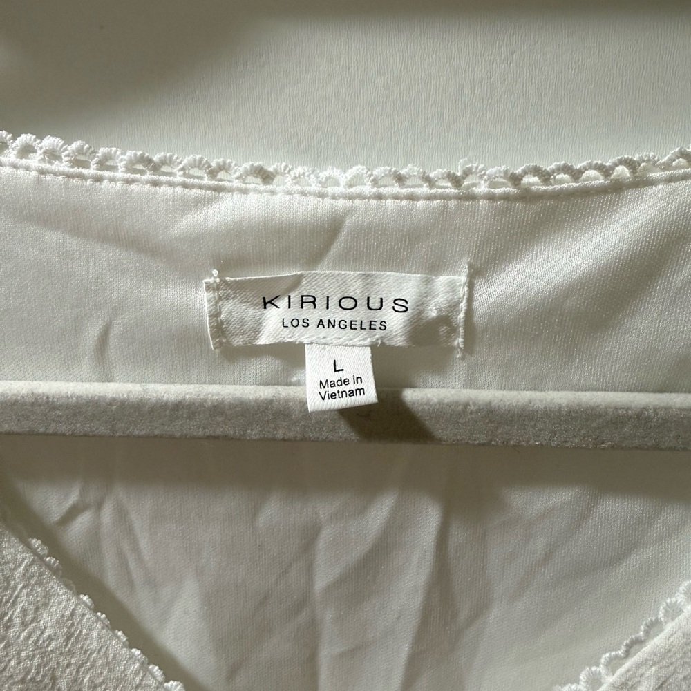 White Women's Top - Picture 2 of 5